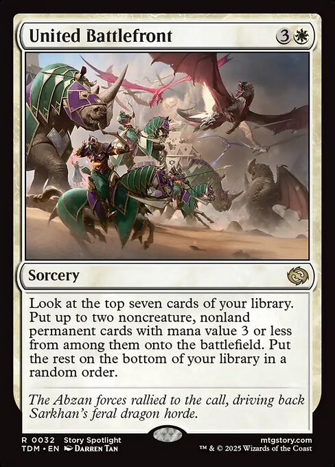 United Battlefront (32) [Tarkir: Dragonstorm]