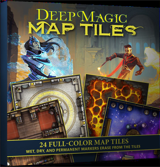Deep Magic Arcane Map Tiles