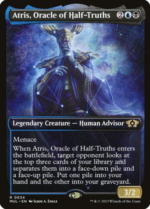 Atris, Oracle of Half-Truths (34) [Multiverse Legends] [Showcase]