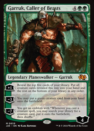 Garruk, Caller of Beasts (659) [Foundations Jumpstart]