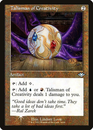 Talisman of Creativity (34) [Modern Horizons 1 Timeshifts]