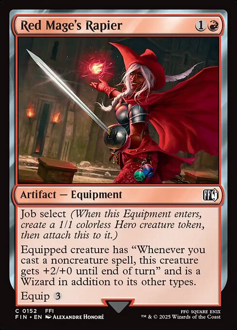 Red Mage's Rapier (152) [Final Fantasy]