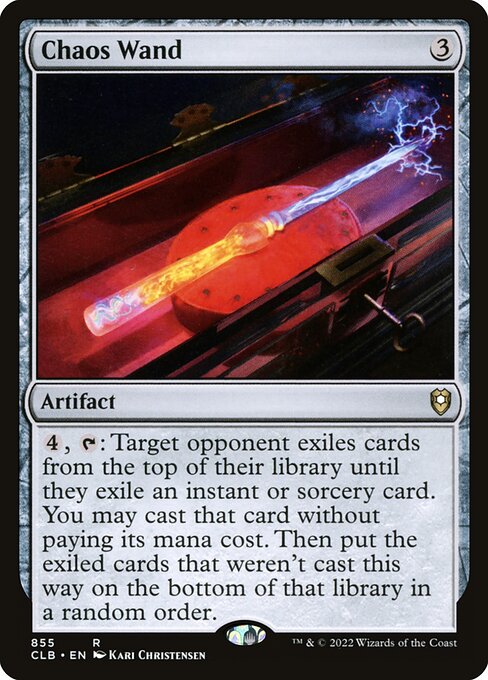 Chaos Wand (855) [Commander Legends: Battle for Baldur's Gate]