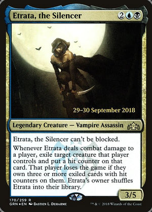 Etrata, the Silencer (170s) [Guilds of Ravnica Promos]