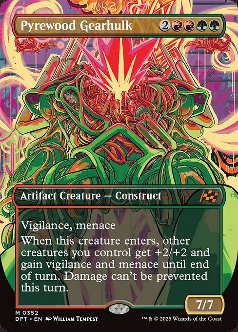 Pyrewood Gearhulk (352) [Aetherdrift]