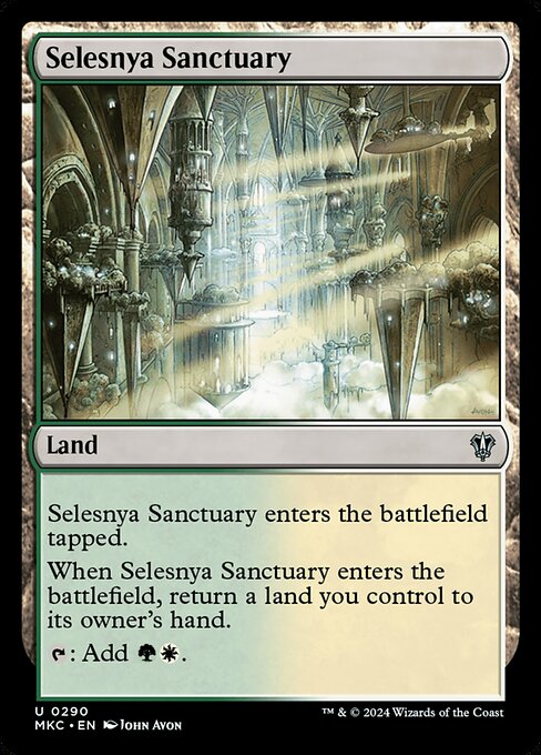 Selesnya Sanctuary (290) [Murders at Karlov Manor Commander]