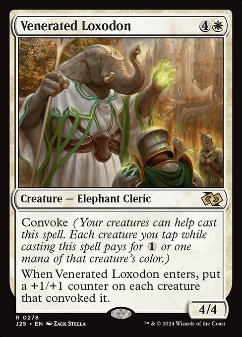 Venerated Loxodon (278) [Foundations Jumpstart]