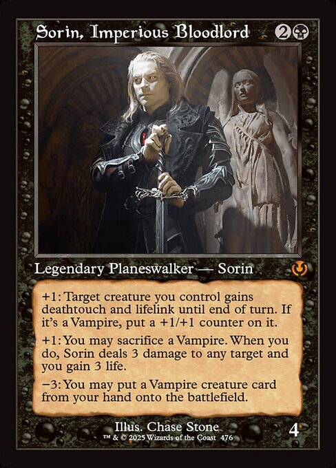 Sorin, Imperious Bloodlord (476) [Innistrad Remastered]
