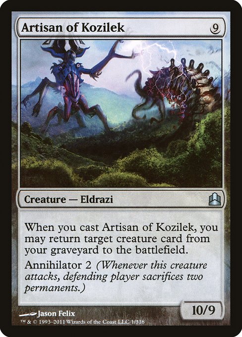 Artisan of Kozilek (1) [Commander 2011]