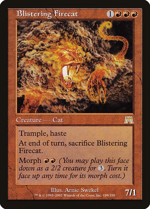 Blistering Firecat (189) [Onslaught]