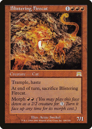 Blistering Firecat (189) [Onslaught]
