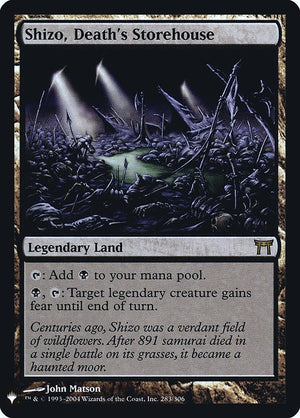 Shizo, Death's Storehouse (CHK-283) [The List]