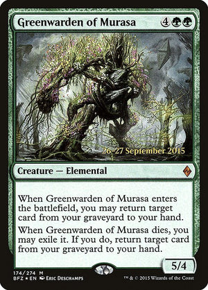 Greenwarden of Murasa (174s) [Battle for Zendikar Promos]