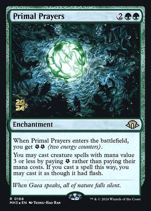 Primal Prayers (166s) [Modern Horizons 3 Promos]