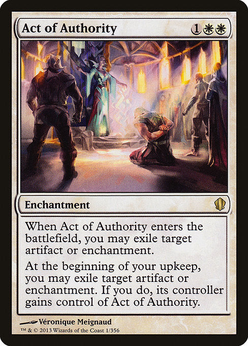 Act of Authority (1) [Commander 2013]