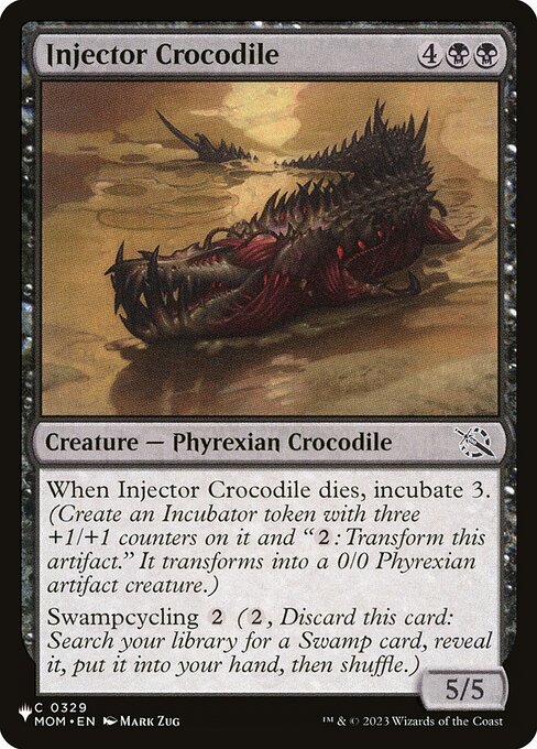 Injector Crocodile (MOM-329) [The List]