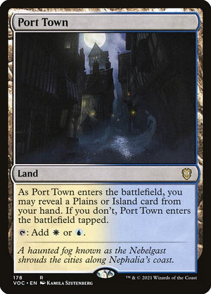 Port Town (178) [Crimson Vow Commander]