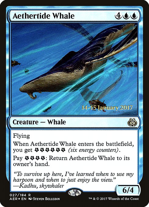 Aethertide Whale (27s) [Aether Revolt Promos]