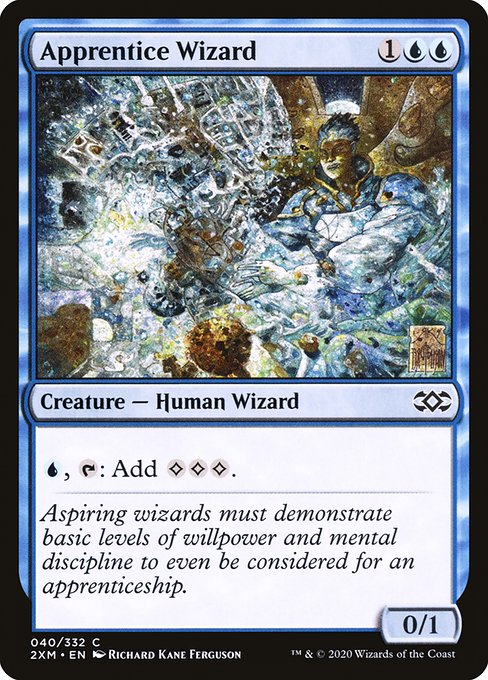 Apprentice Wizard (40) [Double Masters]