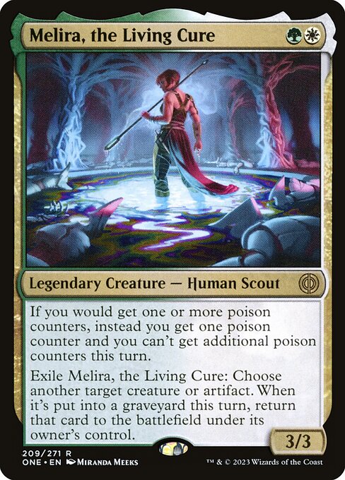 Melira, the Living Cure (209) [Phyrexia: All Will Be One]