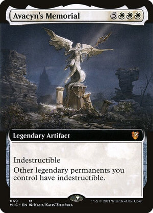Avacyn's Memorial (69) [Midnight Hunt Commander] [Extended Art]