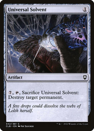 Universal Solvent (342) [Commander Legends: Battle for Baldur's Gate]