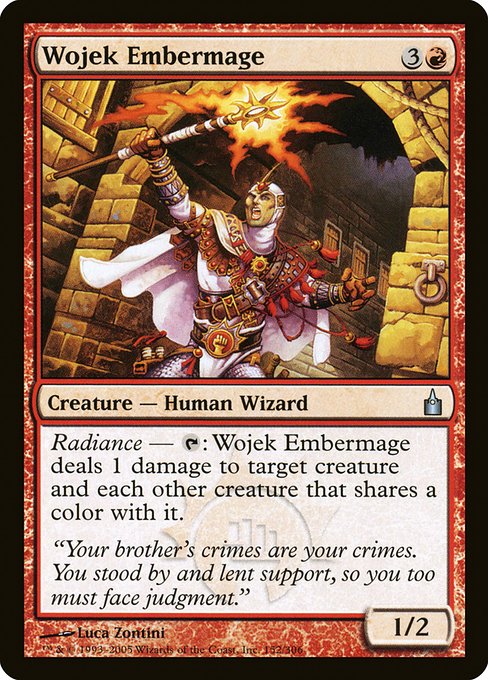 Wojek Embermage (152) [Ravnica: City of Guilds]