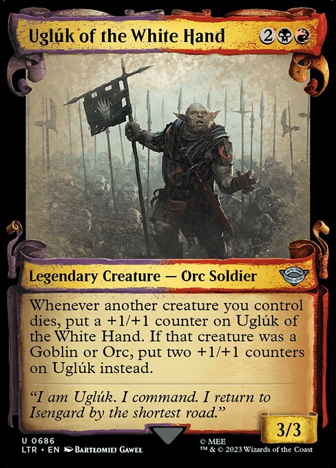 Uglúk of the White Hand (686) [The Lord of the Rings: Tales of Middle-earth] [Showcase]