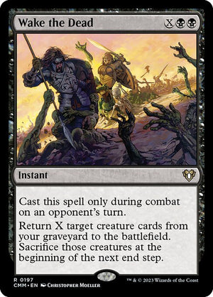 Wake the Dead (197) [Commander Masters]