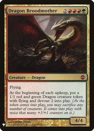 Dragon Broodmother (ARB-53) [The List]