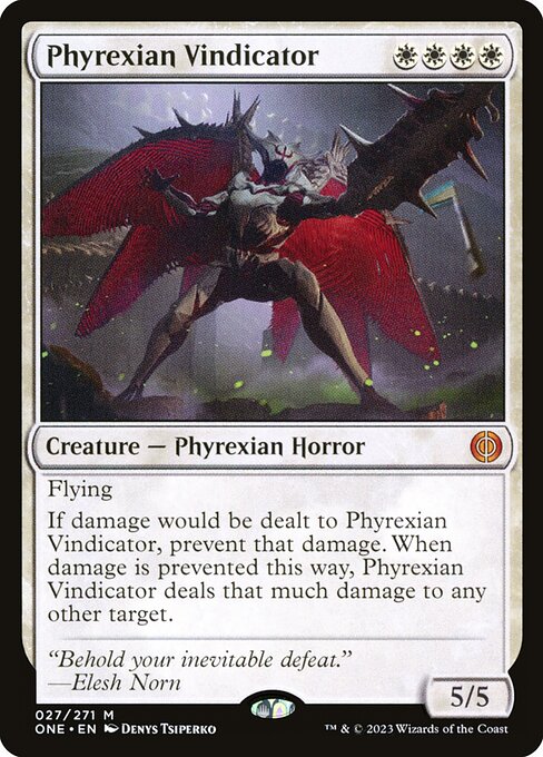 Phyrexian Vindicator (27) [Phyrexia: All Will Be One]