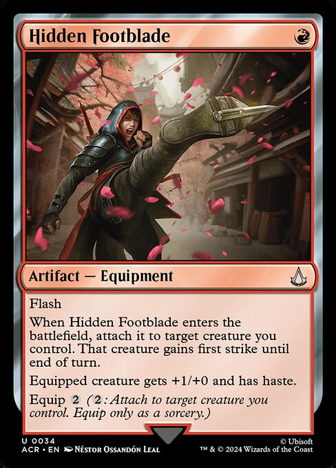 Hidden Footblade (34) [Assassin's Creed]