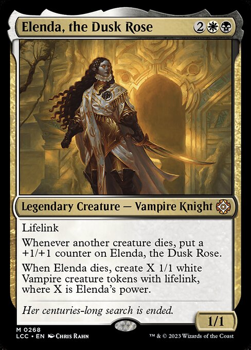 Elenda, the Dusk Rose (268) [The Lost Caverns of Ixalan Commander]
