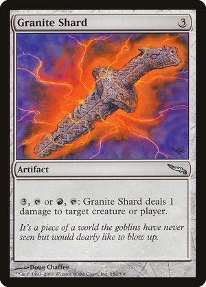 Granite Shard (182) [Mirrodin]