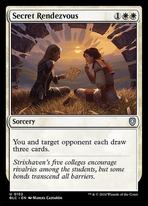 Secret Rendezvous (152) [Bloomburrow Commander]