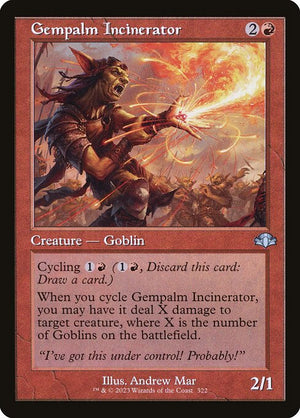 Gempalm Incinerator (322) [Dominaria Remastered]