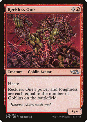 Reckless One (48) [Duel Decks Anthology: Elves vs. Goblins]