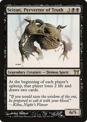 Seizan, Perverter of Truth (143) [Champions of Kamigawa]