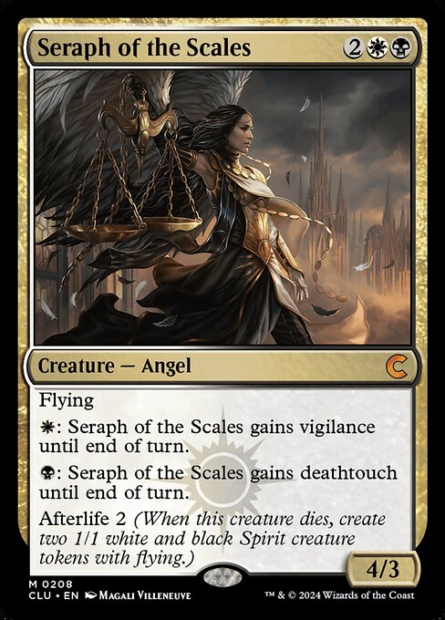 Seraph of the Scales (208) [Ravnica: Clue Edition]