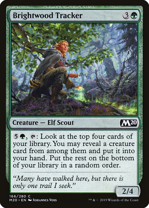 Brightwood Tracker (166) [Core Set 2020]