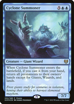Cyclone Summoner (52★) [Kaldheim Promos]