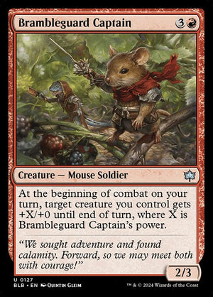 Brambleguard Captain (127) [Bloomburrow]