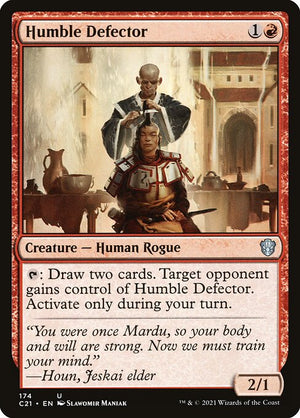 Humble Defector (174) [Commander 2021]