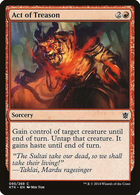Act of Treason (95) [Khans of Tarkir]