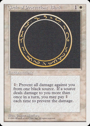 Circle of Protection: Black (2) [Rivals Quick Start Set]
