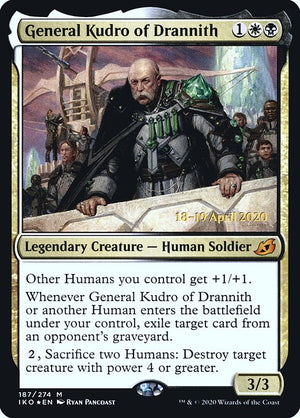 General Kudro of Drannith (187s) [Ikoria: Lair of Behemoths Promos]