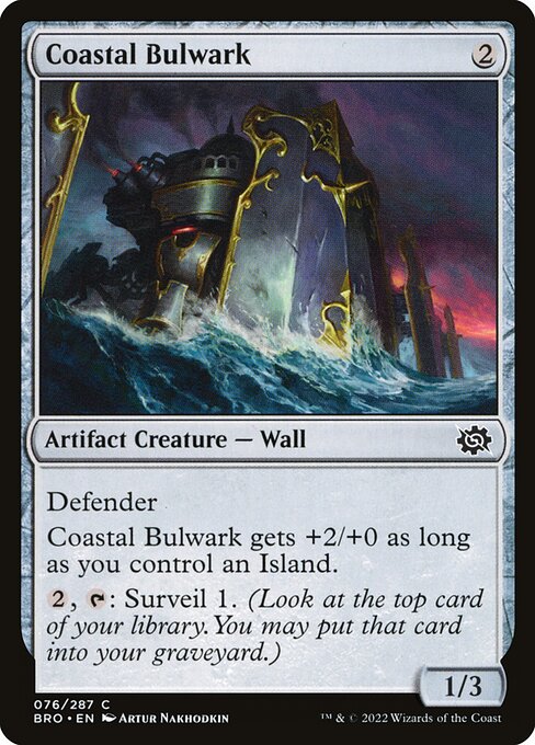 Coastal Bulwark (76) [The Brothers' War]