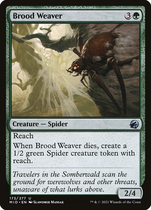 Brood Weaver (173) [Innistrad: Midnight Hunt]