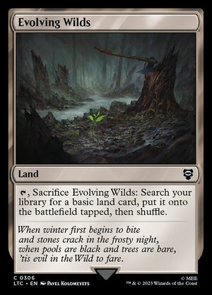 Evolving Wilds (306) [Tales of Middle-earth Commander]