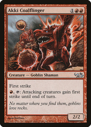 Akki Coalflinger (33) [Duel Decks: Elves vs. Goblins]
